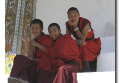 Buddhist Monks Bhutan